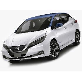 3D model Nissan Leaf 2018